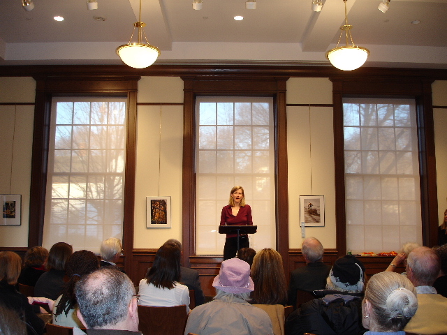 Karenna Gore Schiff Visits Barbara Bush Country and the Rye Free Reading Room