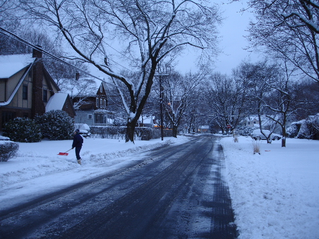 Snowfall in Rye