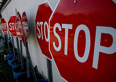 STOP Sign is Old Business