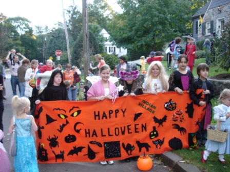 Indian Village Halloween Parade