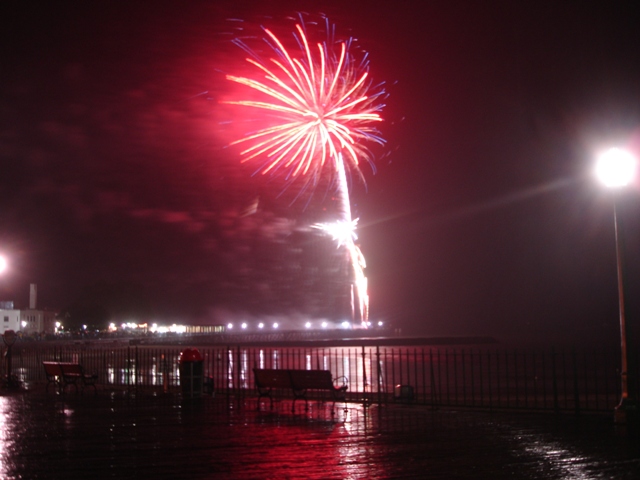 Playland Fireworks Schedule and Video