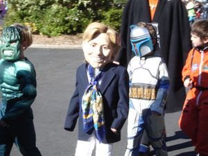 Hillary Clinton’s Spooky Appearance at the Osborn School