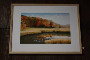 Art in Rye: Marsh in Autumn by George Zulch