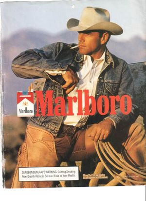Marlboro man ad