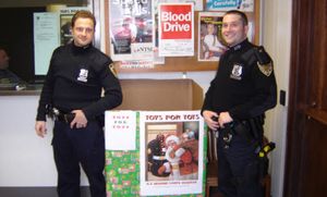 Rye PBA Clears One Box of Toys (For Tots), Help Fill the Next One