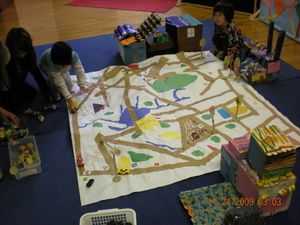 Kids at Rye Methodist Create Own Version of Rye City