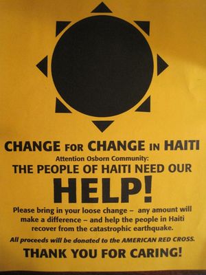 Osborn Students Want Change in Haiti