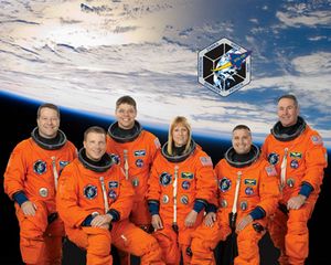 Nicholas Patrick and ST-130 Mission crew 386686main_sts130s002