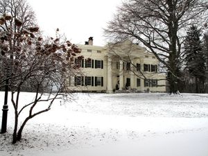 Jay House in the snow 1838 reopening in April 2010