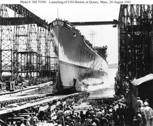 Launching of USS Boston 0406909