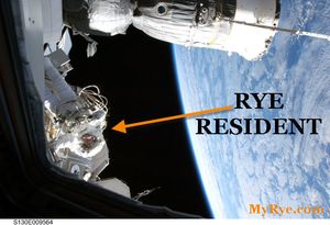 NASA Astronaut Adds Library to Rye Mission Schedule