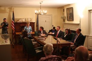 At Council Meeting, Rye and American History