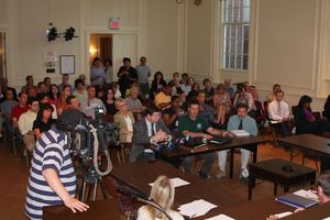 Rye-ote: Coyote Cabal at City Hall – Rye is a Media Magnet