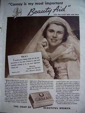 Camay Soap Beauty from Rye, 1936