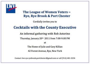 LWV Astorino Invitation