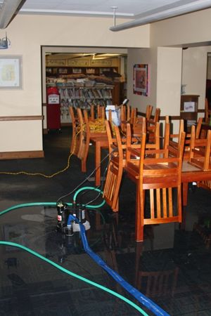 Rye Free Reading Room: Flood Checks Out Children’s Room