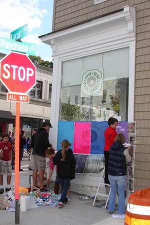 59th Annual Rye Rec Halloween Window Painting