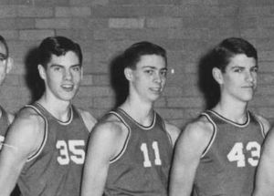 Early 1960's Rye High Basketball Team (autocorrect) OLD GARNET