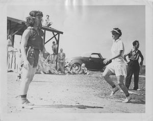 Early 1930's Women's Softball Game