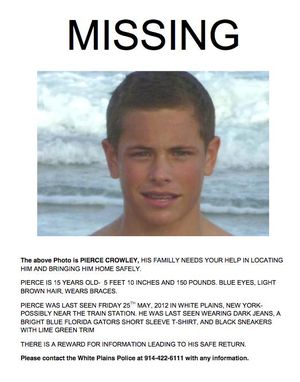 Urgent: Rye Boy Missing