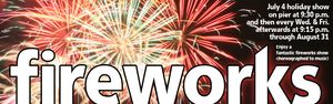 July 4th Fireworks at Rye Playand & Morning Speeches at Library