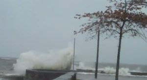 VIDEO: Hurricane Sandy Rye Beach, NY