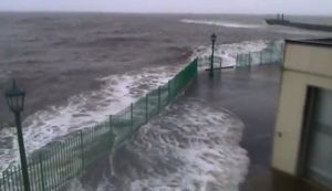 VIDEO: Sandy Skates Thru Playland Ice Casino