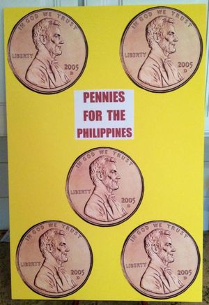 At Osborn School, It’s Pennies for the Philippines