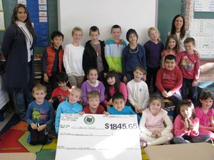 $1,845.65 Raised for UNICEF by Osborn Students