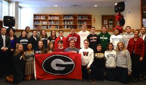 Rye High School Athletes Sign Letters of Intent