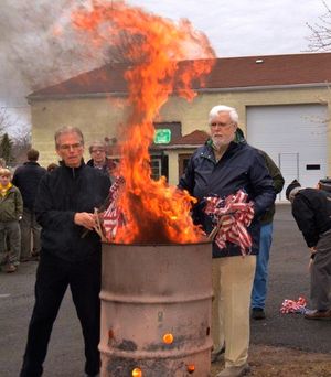 Flag burning 2 tom