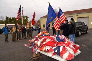 Flag burning 2 ceremony