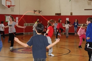 Rye’s Midland School Raises $2,310 by Jumping Rope for Cause