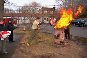 Flag burning 4 burning