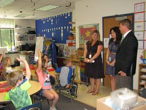 Midland Students Meet Their Leader