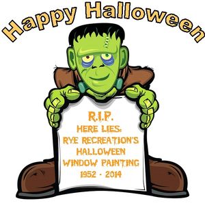 Rye Halloween Window Painting: Registration Open