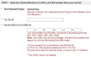 Pay Rye School Taxes Online