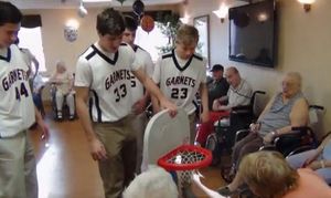 Rye garnet basketball visits port chester home