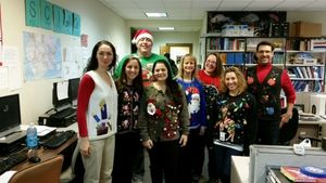 Ugly Sweater Winners at Rye High + Middle School