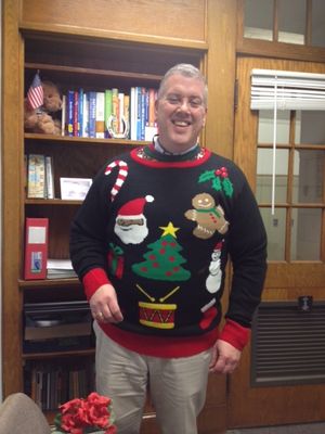 Dann Kenefick Ugly Sweater Day