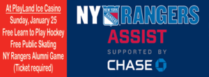 See 1994 NY Rangers 1994 Stanley Cup Alumni for $15 at Playland Ice Casino: Sunday, January 25th