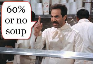 Soup nazi 60%