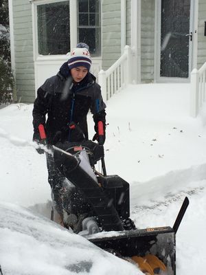 MORE SNOW PHOTOS: Rye, NY