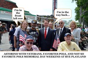 Local Politics Does Not Quit at Rye Playland Veteran’s Event