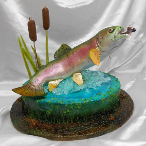 Trout cake