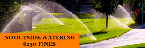 Outside Watering Banned in Rye City – $250 Fines; Golf Courses Partially Exempt