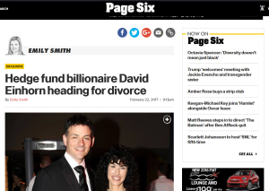 Rye Hedgie Einhorn Headed for Divorce – Page Six