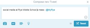 Social Media at Rye Middle School a Mess, Cops Called