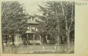 Postcards from Rye: Life Seminary Rye NY Circa 1908