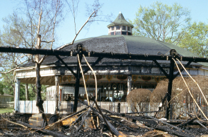 Playland Carousel: Closed for Season, But Will Be Repaired. Look Back to Fire of 1966.